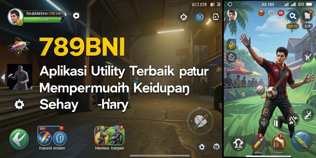 Tampilan antarmuka utama 789BNI yang modern dan intuitif.