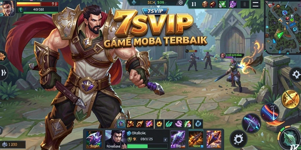 Screenshot gameplay 7SVIP yang menunjukkan pertempuran epik.