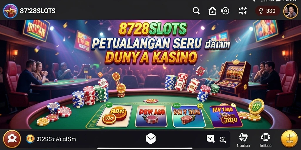 Tampilan gameplay seru dari 8728SLOTS.