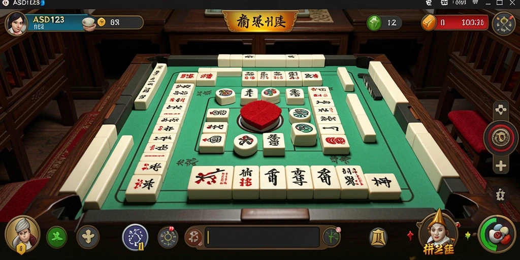 Tampilan permainan Mahjong yang menarik dan penuh tantangan.