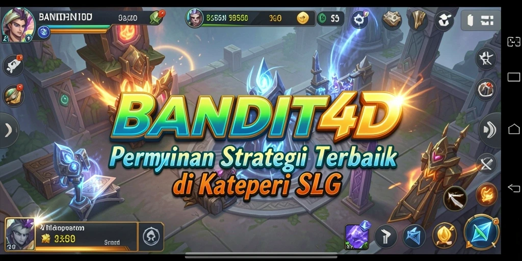 Tampilan gameplay menarik dalam BANDIT4D yang menunjukkan pertempuran strategis.