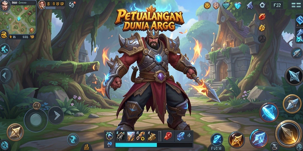 Tampilan gameplay F32 yang menegangkan dan dinamis.