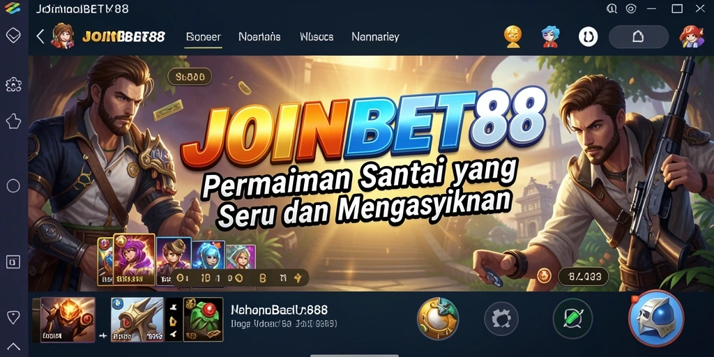 Screenshot gameplay menarik JOINBET88 dengan grafis cerah dan menyenangkan.