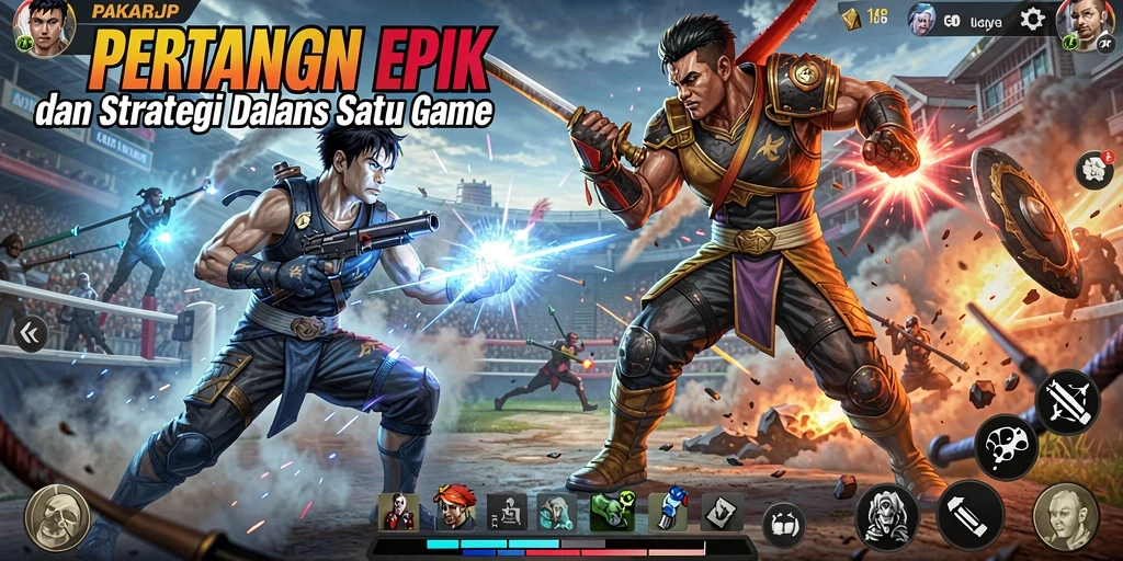 Tampilan menarik dari gameplay PAKARJP yang seru.