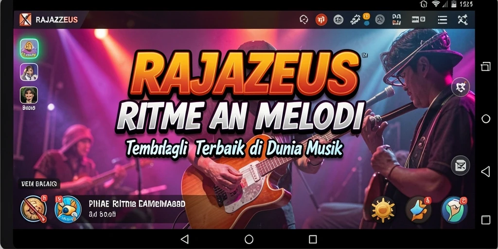 Tangkapan layar RAJAZEUS menunjukkan gameplay yang menarik dan interaktif.