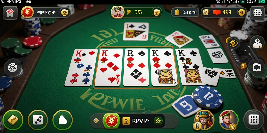 Tampilan gameplay seru dari RPVIP3 yang menantang.
