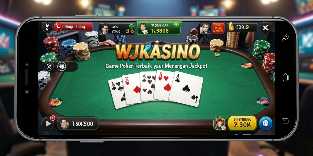 Gameplay Menarik WJKASINO dengan banyak pilihan permainan poker.