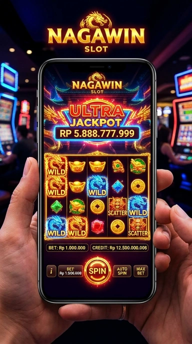 Tampilan antarmuka aplikasi nagawin yang intuitif.